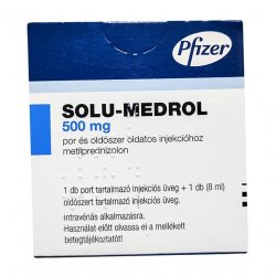 Солу медрол 500 мг порошок лиоф. для инъекц. фл. №1 в Симферополе и области фото
